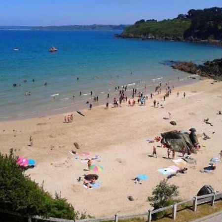 Les Hortensias Grande Tente Familiale Deux Chambres Et Sejour Vue Mer Sur Camping Nature Plestin-les-Greves Exterior photo